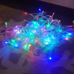 LEDイルミネーションライト マルチカラー 連結可能 防雨仕様