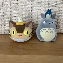 となりのトトロ ネコバス トトロ フィギュア 2点セットのサムネイル