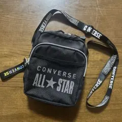 CONVERSE コンバース ショルダーバッグキッズサコッシュこども（美品）