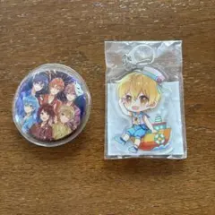すとぷり　アクリルキーホルダーとバッジセット
