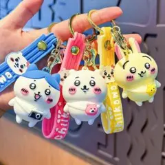 NEW ちいかわキーホルダー トリプルセット☆ レア商品☆ ちいかわバント付