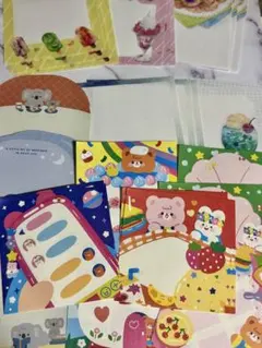 14種42枚 デザインメモ帳 まとめ売り セット 紙博　おすそ分け 匿名配送