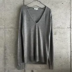john smedley Vネック セーター メリノウール イングランド製