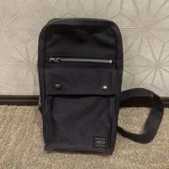 PORTER ボディバッグ ネイビー　美品