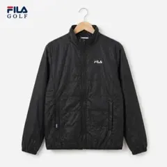 FILA GOLF ゴルフウェア ジャケット ブラック スポーツウェア 黒