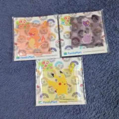 限定】ポコあポケモン ファミマ ピカチュウ アクリルキーホルダー 4個