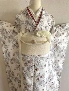 総刺繍 レース振袖(8点)フルセット 成人式