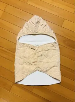 branshes フード付きおくるみ ベージュ
