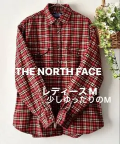 ザノースフェイス　長袖シャツ　THE NORTH FACE チェック柄