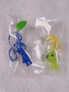 n*u様 ピクミンマスコット&フルーツグミ２◆キーホルダー２個セット