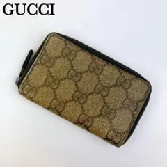 GUCCI グッチ コインケース 小銭入れ GG柄 ベージュ 茶色