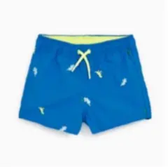 恐竜プリント入りスイムバミューダ