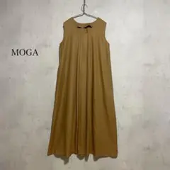 美品　MOGAモガ コットンAラインノースリーブワンピースのサムネイル