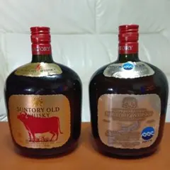 サントリーウイスキー白角・旧角瓶 700ml 40% 2本セット - メルカリ