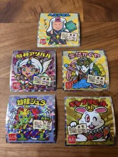 ご当地ビックリマンシール 西日本編 5枚セット（長崎・沖縄・奈良・山口・鳥取）