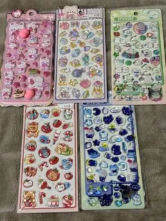 ぷっくりシール ドロップシール まとめ売り⑩