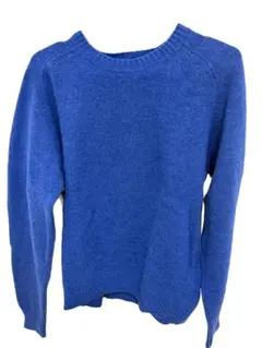 値下げ商品　人気素材ユニクロ ウール100% ニットLサイズ秋冬　レディース