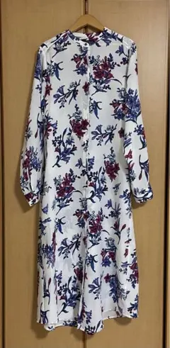 JEANASIS 花柄ロングガーデ/ワンピース