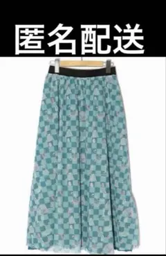 匿名配送 美品 スカラー ポップコーン×ソフトチュール リバーシブルスカートのサムネイル