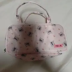 PAUL & JOE 花柄ポーチ ピンク