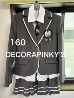 スーツ　卒業式　入学式　160 女の子　スカート