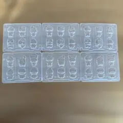 なかよしシールグミ ケース 6個セット　「ラスト」