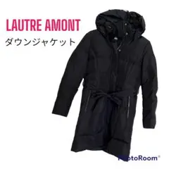 【LAUTRE AMOUNT】ダウンジャケット　冬用　リボン付き　アウター