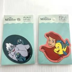 Disney アリエル　リトルマーメイド　ステッカーシール2枚