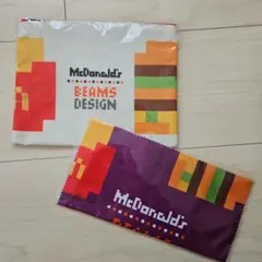 マクドナルド 福袋 2025 BEAMS ポーチ＆クリーナークロス セット