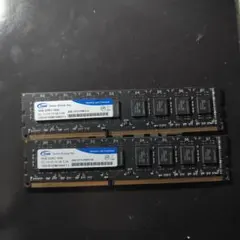 八*様 Team Group メモリ DDR3 PC3-12800 8GB×2のサムネイル