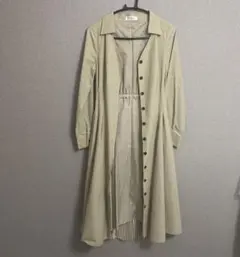 【美品】　And Couture♡ トレンチコート ベージュ フレアのサムネイル