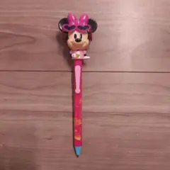 ミニーマウス ボールペン サングラス付き