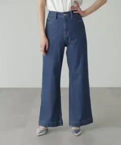 ベーシックワイドデニムパンツ　FREE'S MART 131-4930002