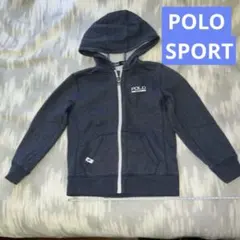 Polo Sport 青フード付きパーカー