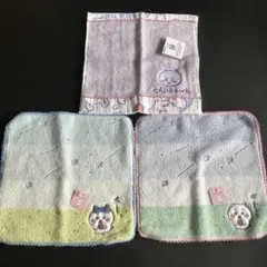 ちいかわタオルハンカチ3枚セット