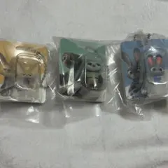 ズートピア ブリスターチャームコレクション ジュディ　フラッシュ　フィニック