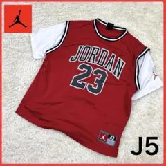 送料無料！ ジョーダン ナンバリング レイヤード Tシャツ タンクトップ バスケ
