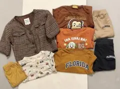 こどもベビー服 保育園　洗い替え　男の子女の子　90 まとめ