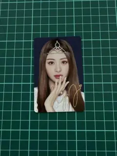 LE SSERAFIM FEARLESS 箔押しサイン ラントレ ユンジン