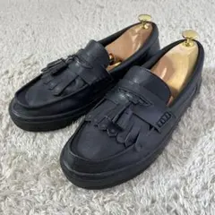 大人気 コンバース ローファー 《27》 タッセル レザー スニーカー