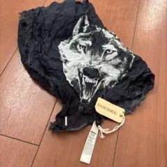 犬柄　新品未使用　ディーゼル　DIESEL ストール