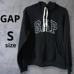 GAP フード付きパーカー Sサイズ 黒 ブラック