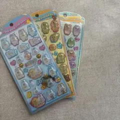 【正規品】うるちゅるポップシール　おぱんちゅうさぎ　んぽちゃむ　3枚セット