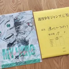 僕のヒーローアカデミア ヒロアカ / 複製原画 クリアファイル