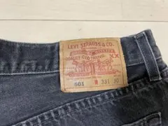 LEVI'S 501XXブラックデニムパンツvintage