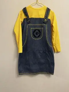 ミニオンズ　コスチューム　コスプレ　衣装　女の子　ワンピース