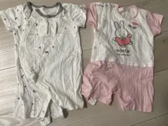 ミッフィー ロンパース 2枚セット 80cmのサムネイル
