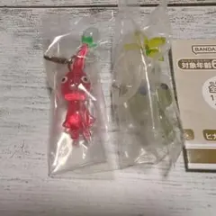 ピクミン ガチャガチャ めじるしアクセサリー ヒカリピクミン赤ピクミン2個セットのサムネイル