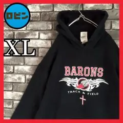 テキサス州 バロンズ陸上競技場 ビッグロゴ カレッジ 袖太 パーカー フーディー