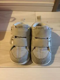 ベビーシューズ ベージュ asics